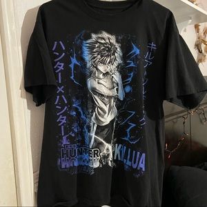 Anime hunterxhunter killua t-shirt